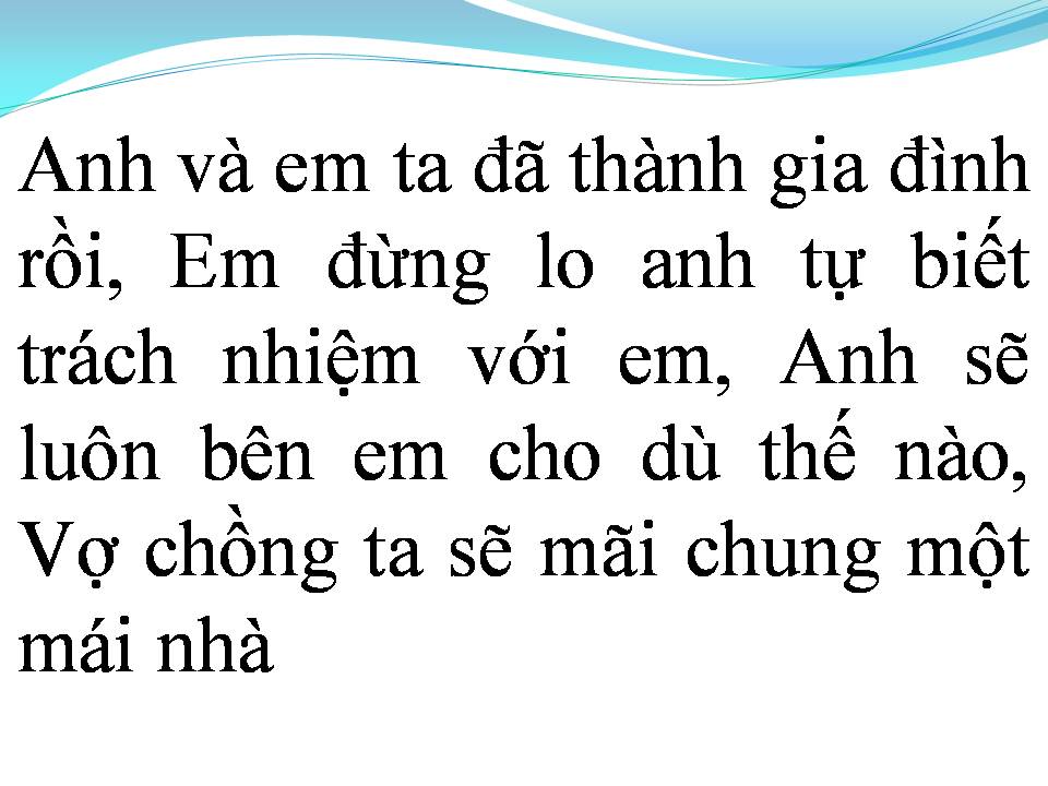 Lời bài hát CÁM ƠN VỢ