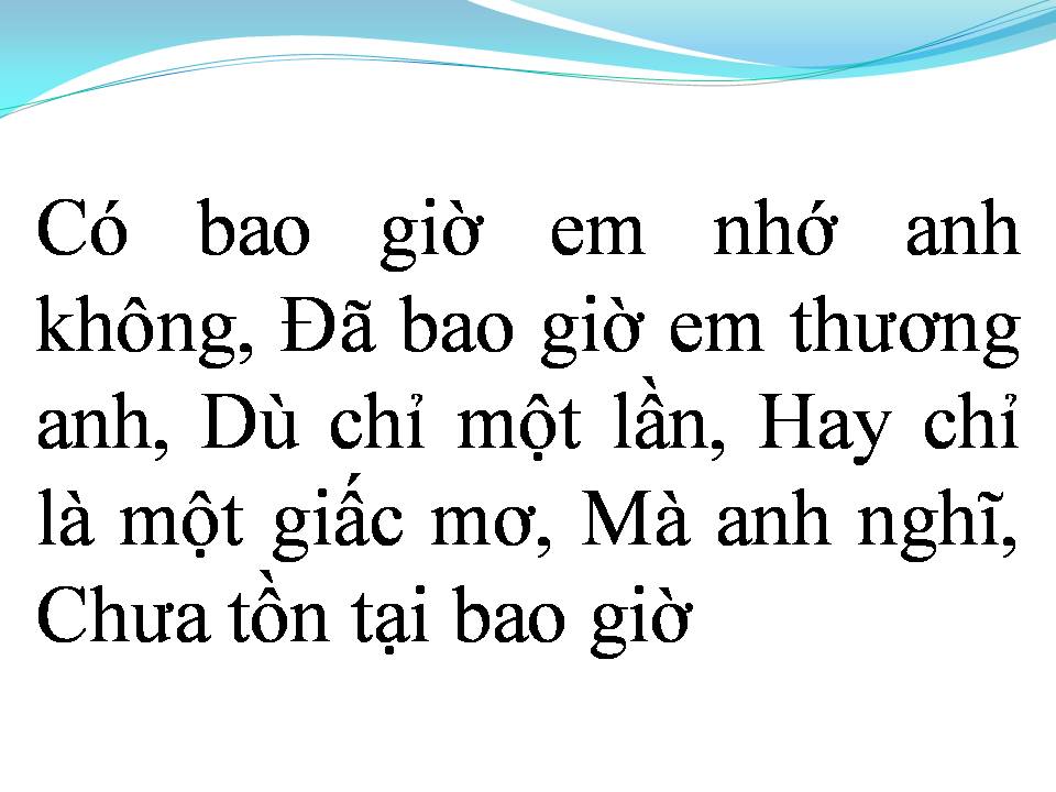 Lời bài hát GIẢ VỜ THƯƠNG ANH ĐƯỢC KHÔNG