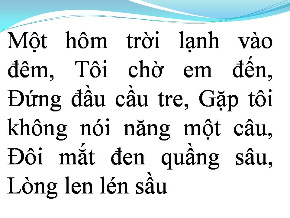 Lời bài hát NẶNG MANG KỶ NIỆM