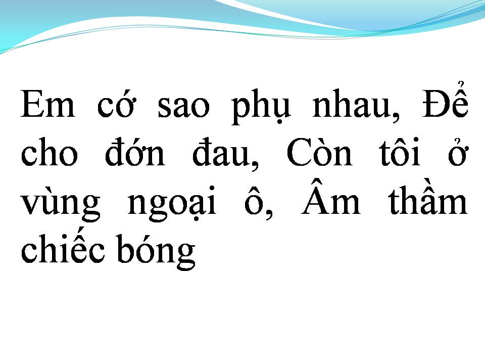 Lời bài hát NẶNG MANG KỶ NIỆM