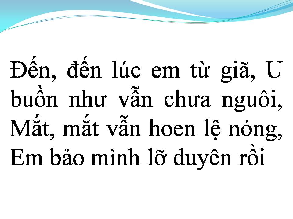 Lời bài hát NẶNG MANG KỶ NIỆM