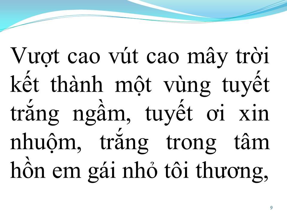 Lời bài hát TUYẾT TRẮNG