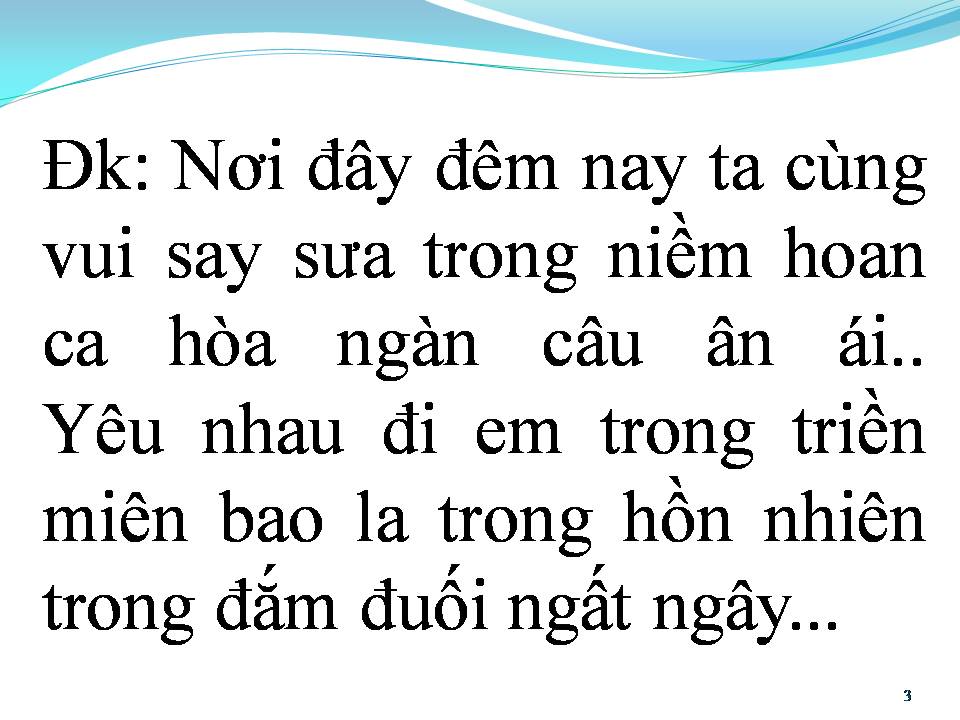 Lời bài hát YÊU NHAU ĐI (BESAME MUCHO)