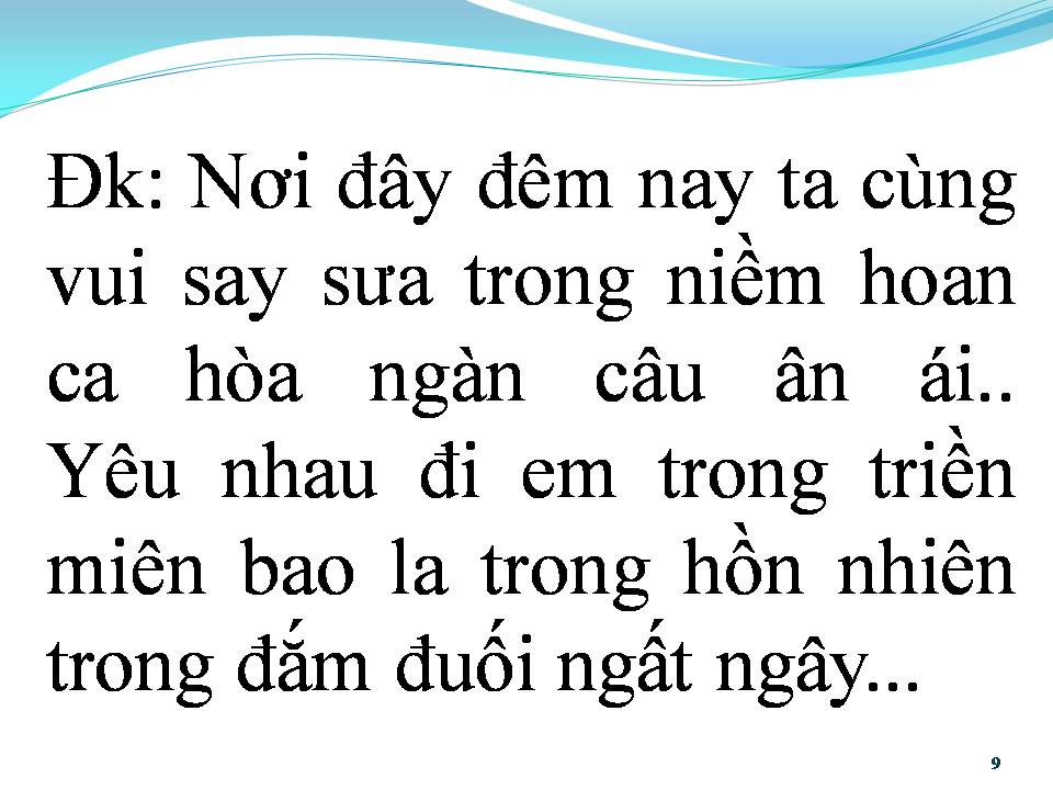 Lời bài hát YÊU NHAU ĐI (BESAME MUCHO)