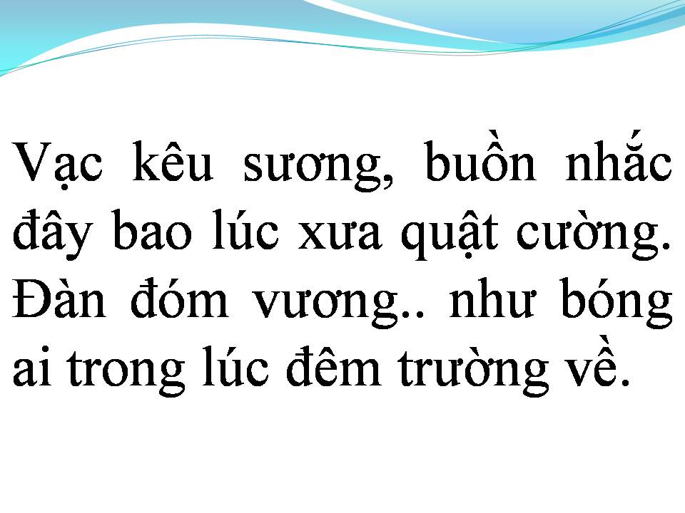 Lời bài hát HẬN ĐỒ BÀN