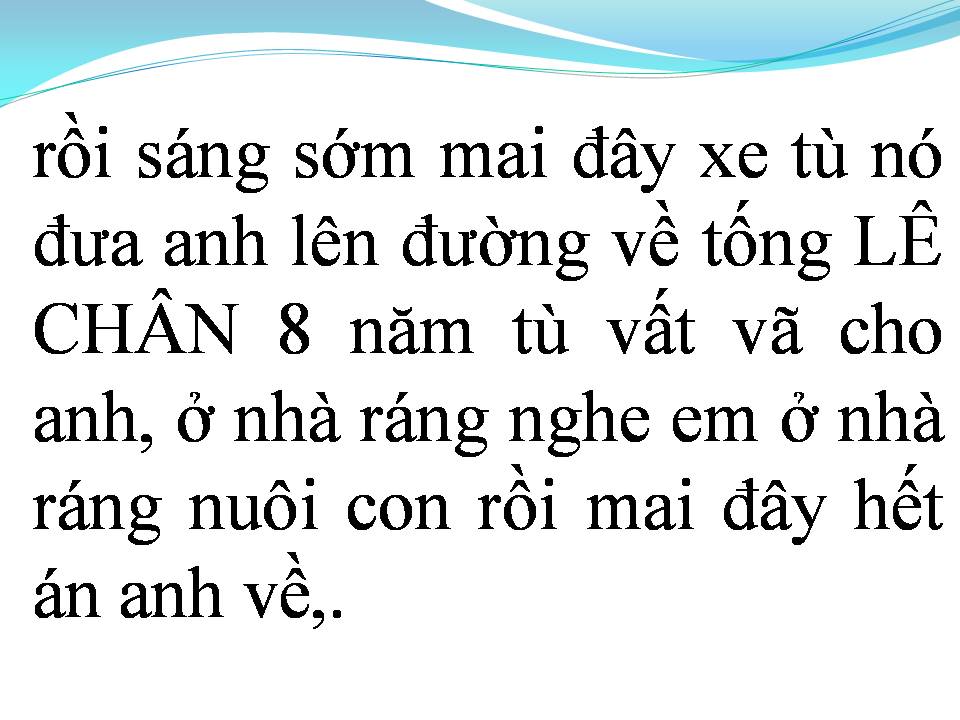 Lời bài hát TÁM KHU CHÍ HÒA