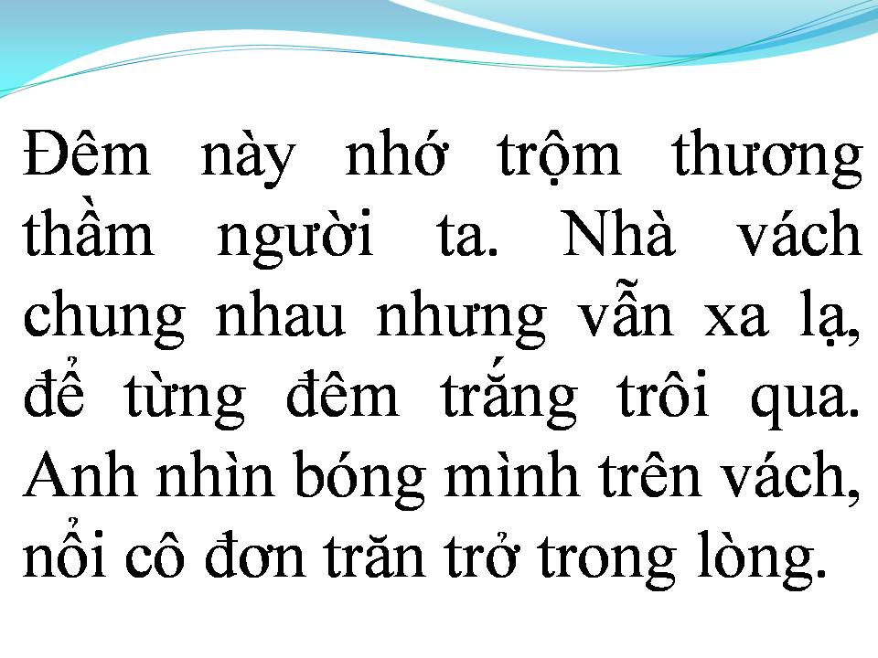 Lời bài hát YÊU NGƯỜI CHUNG VÁCH