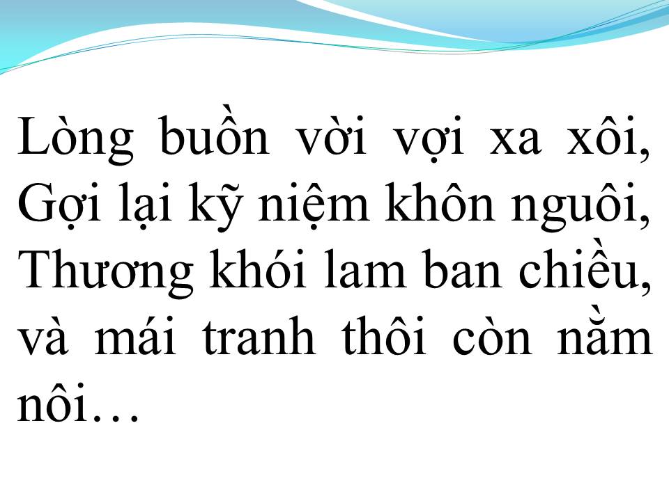 Lời bài hát HỒN QUÊ