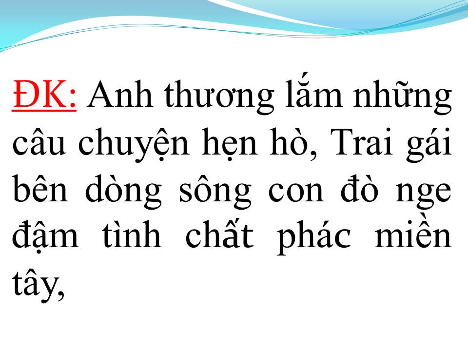 Lời bài hát YÊU CHỊ HAI LÚA
