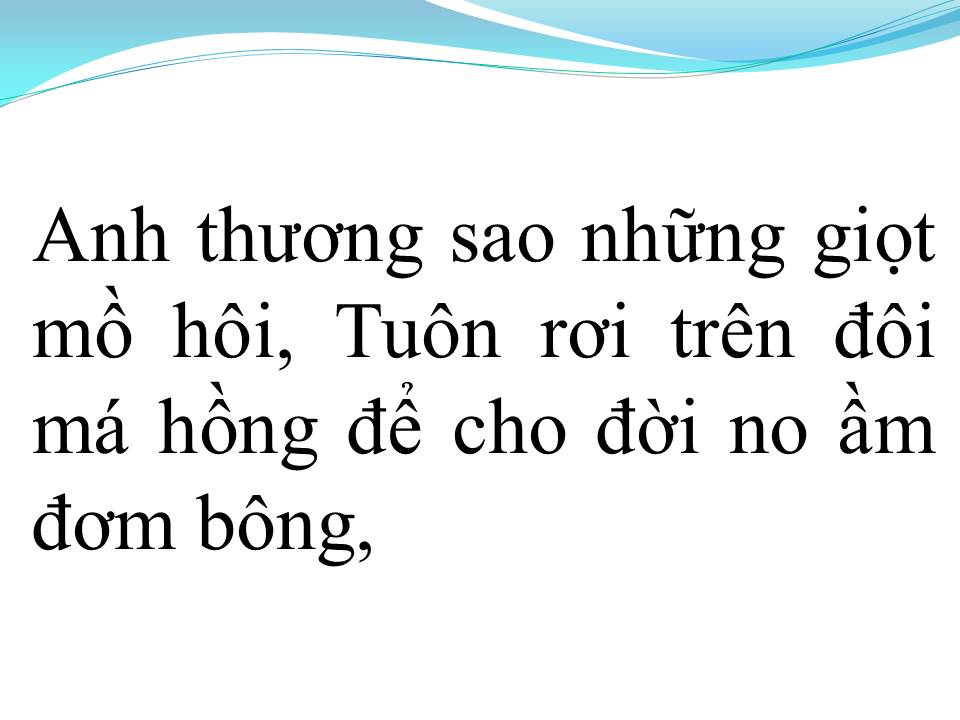 Lời bài hát YÊU CHỊ HAI LÚA