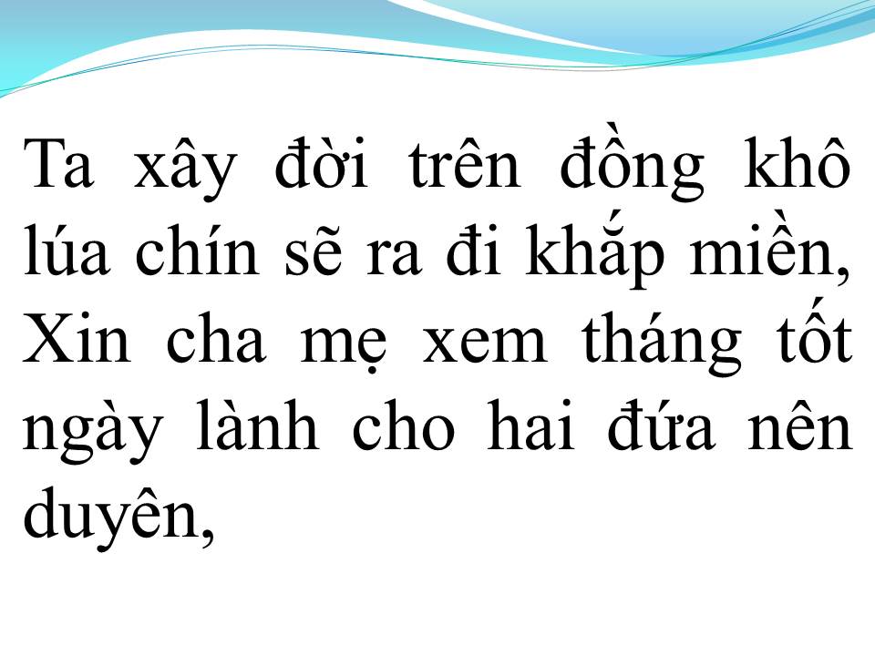 Lời bài hát YÊU CHỊ HAI LÚA