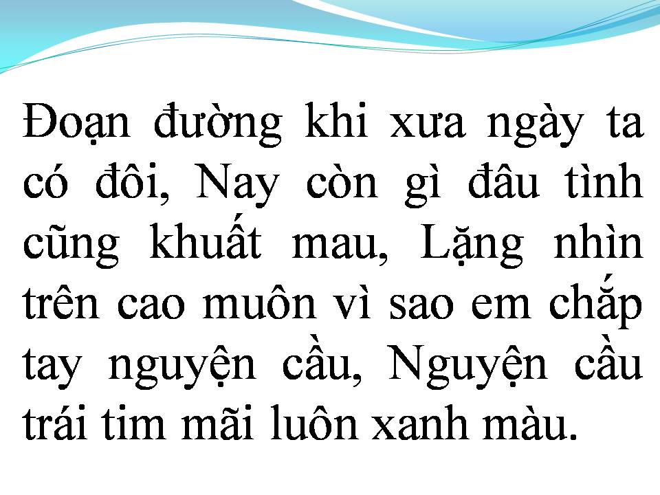 Lời bài hát NGƯỜI ĐẶC BIỆT