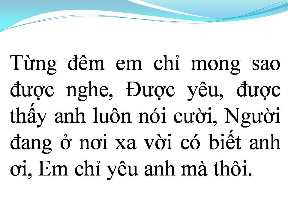 Lời bài hát NGƯỜI ĐẶC BIỆT