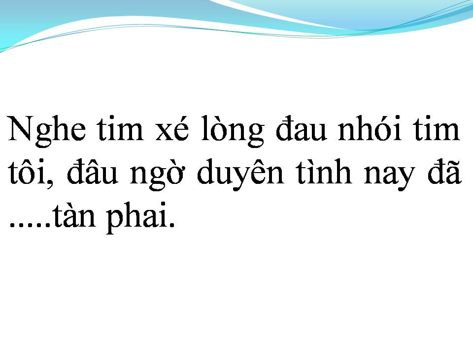 Lời bài hát NGƯỜI EM NĂM CŨ