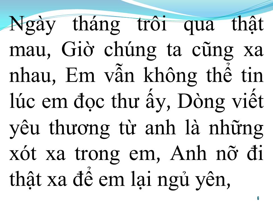 Lời bài hát ĐỪNG HỎI EM