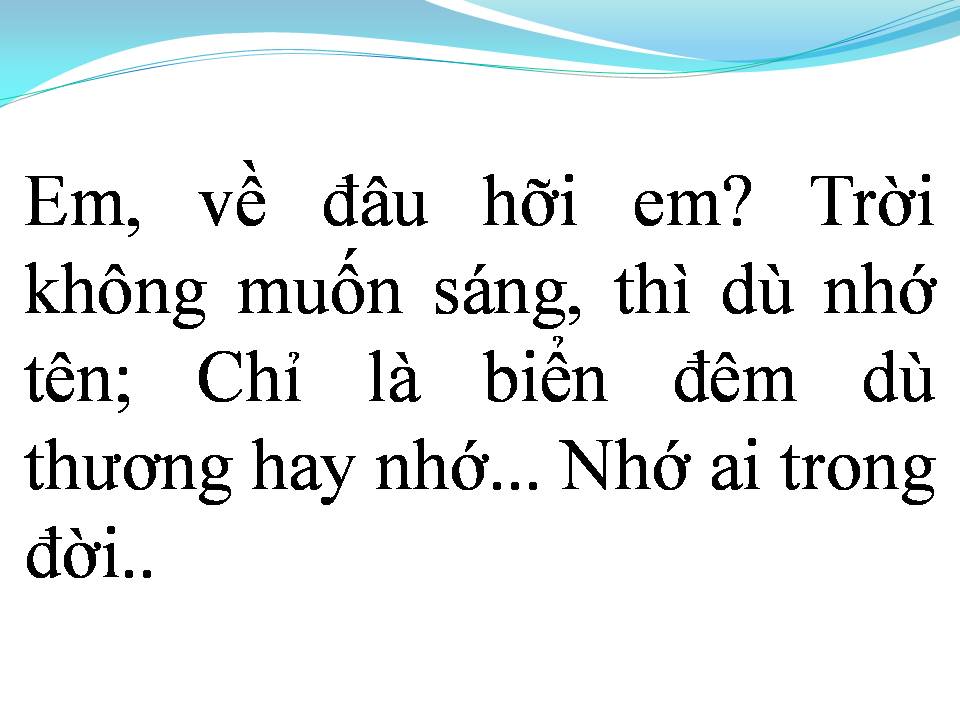 Lời bài hát MƯA BAY TRONG ĐỜI
