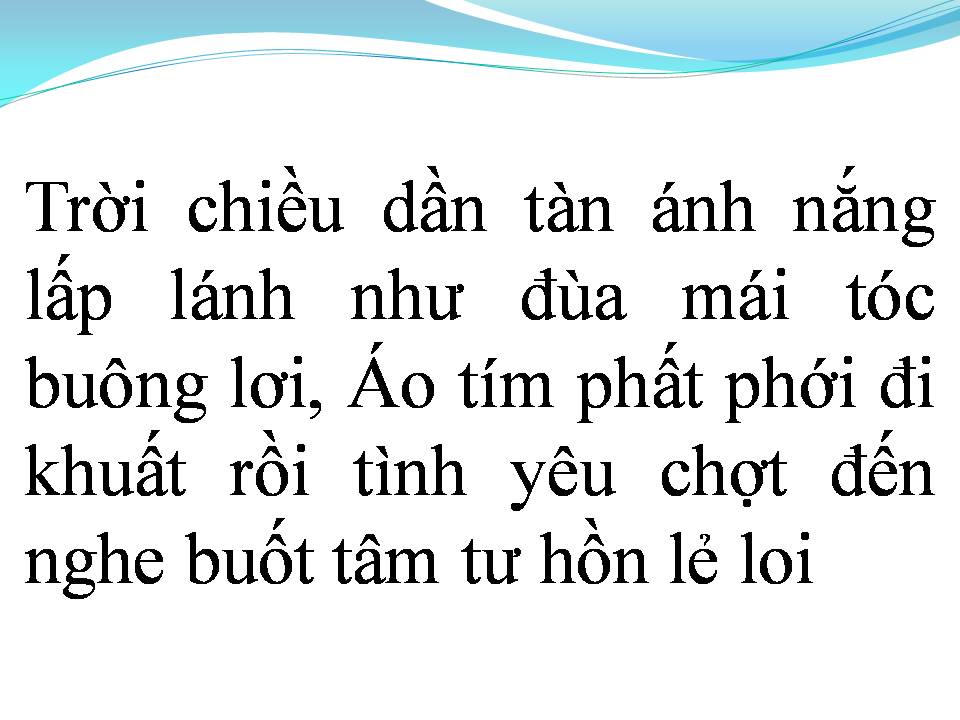 Lời bài hát NÀNG ÁO TÍM