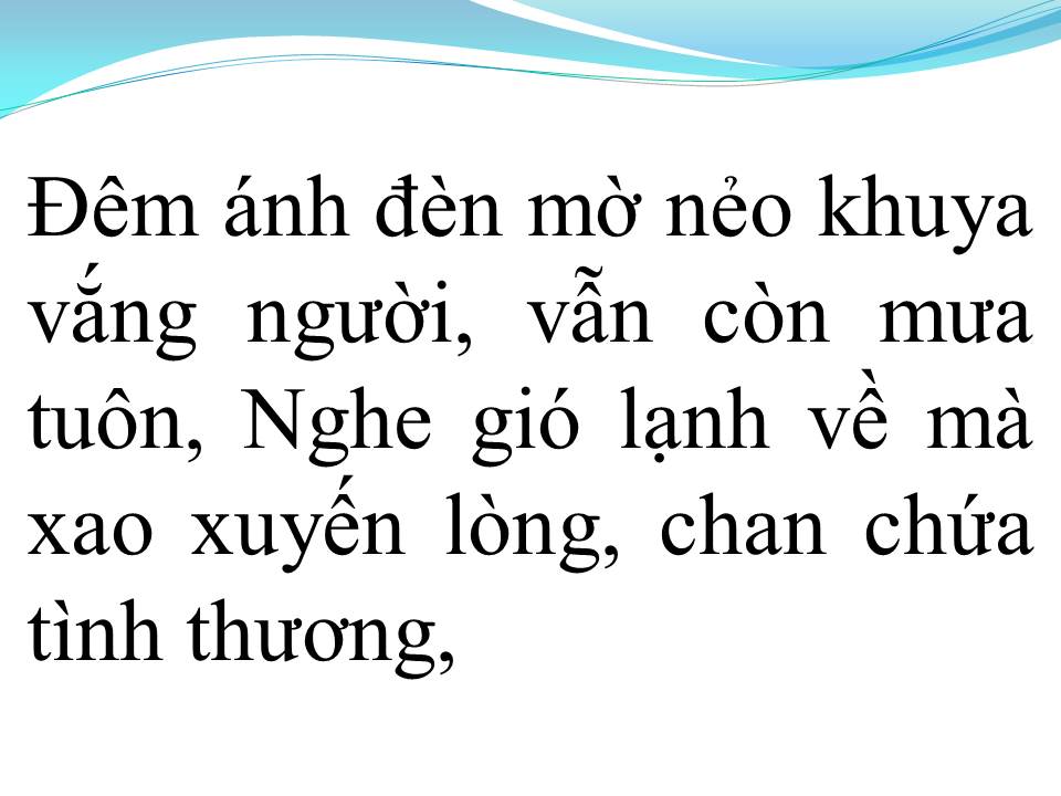 Lời bài hát ĐƯỜNG VỀ KHUYA