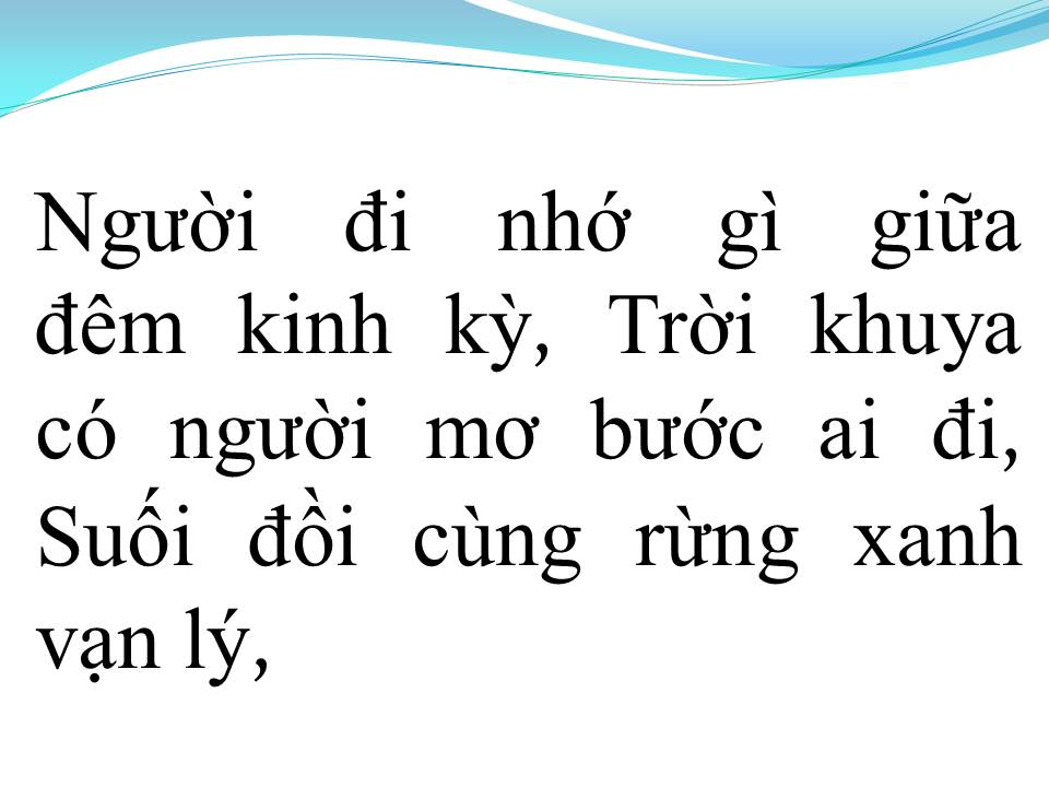 Lời bài hát ĐƯỜNG VỀ KHUYA