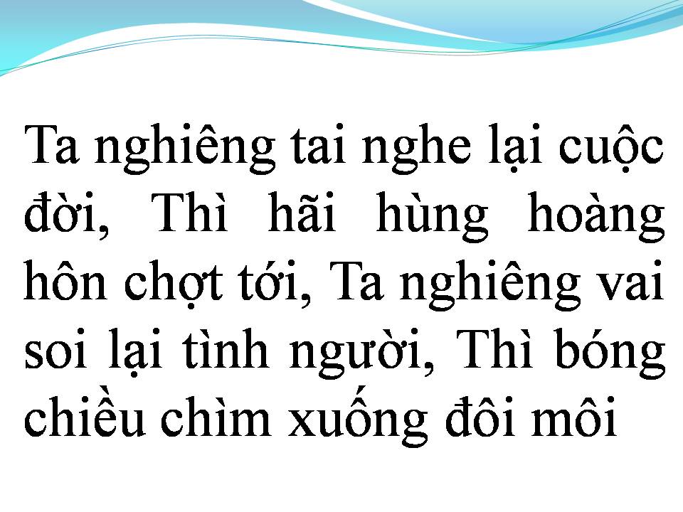Lời bài hát TƯỞNG NIỆM
