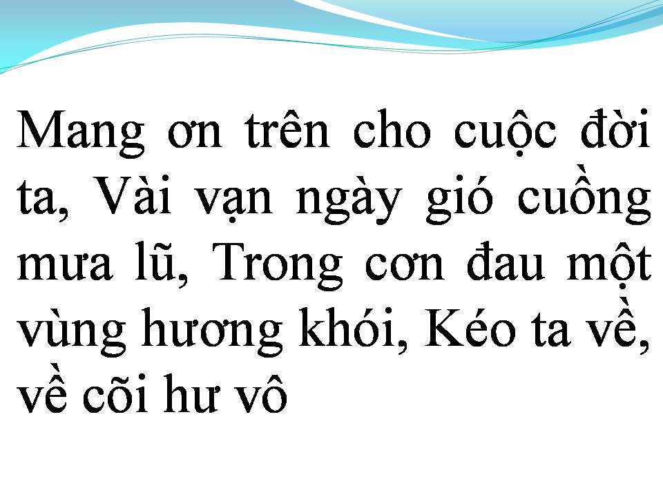 Lời bài hát TƯỞNG NIỆM