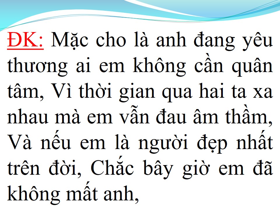 Lời bài hát YÊU LÀ PHẢI THƯƠNG