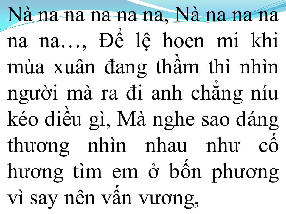 Lời bài hát HỒNG NHAN