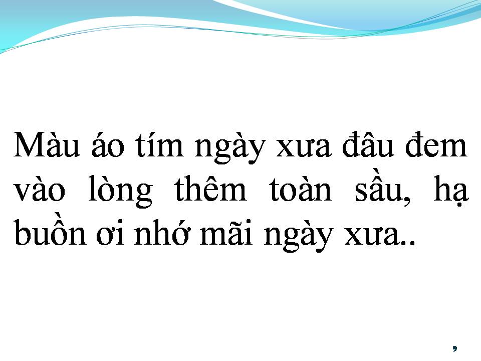 Lời bài hát HẠ BUỒN