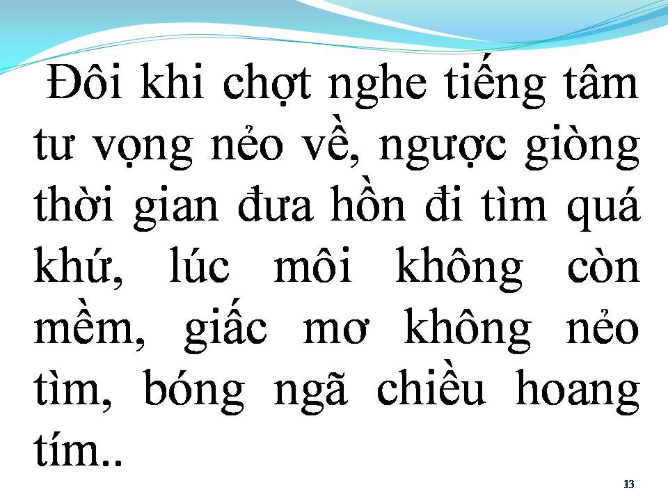 Lời bài hát HAI KỶ NIỆM MỘT CHUYẾN ĐI