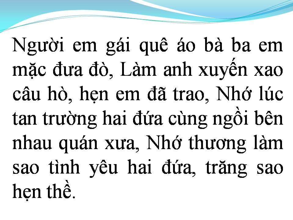 Lời bài hát HAI LÚA VỀ LÀNG