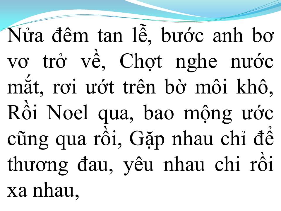 Lời bài hát HAI MÙA NOEL