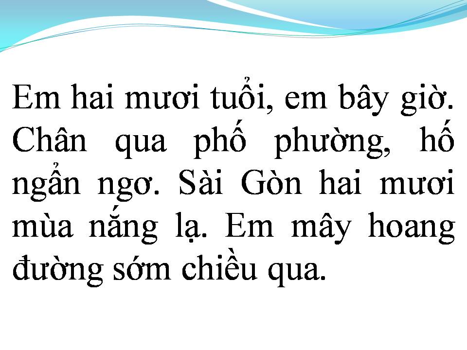 Lời bài hát HAI MƯƠI MÙA LẮNG LẠ