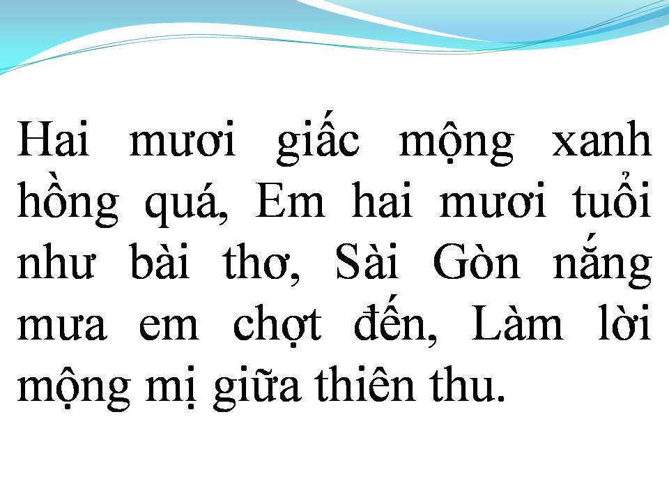Lời bài hát HAI MƯƠI MÙA LẮNG LẠ