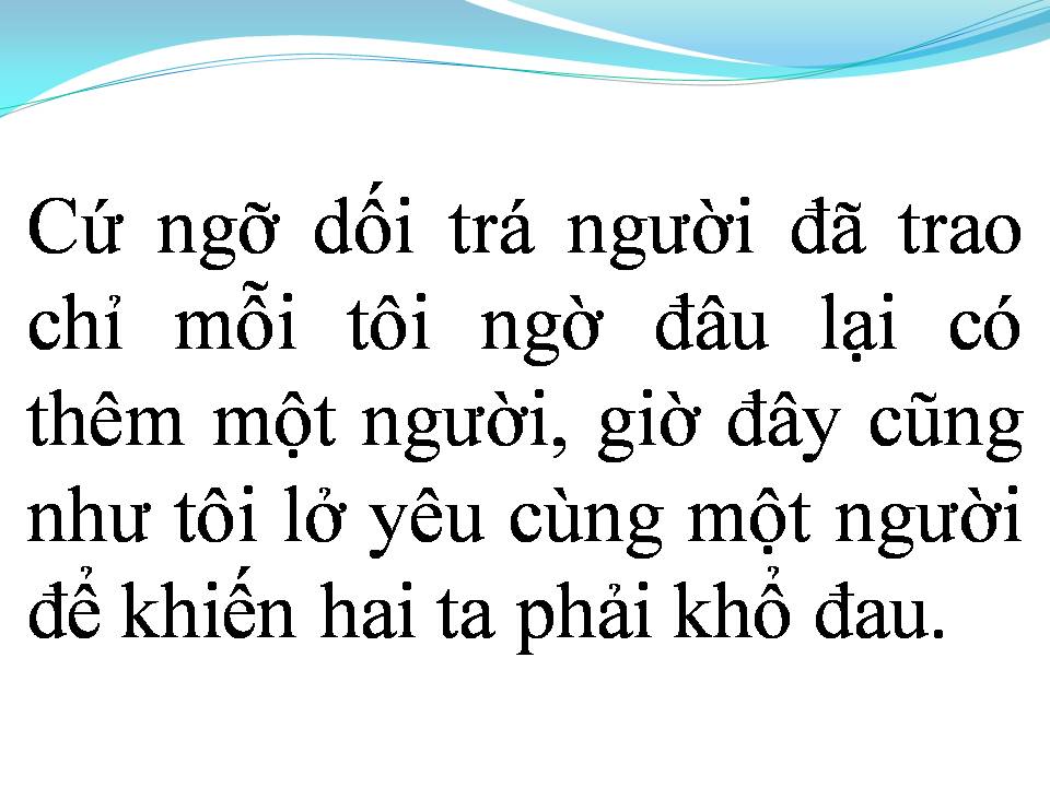 Lời bài hát HAI NGƯỜI CÙNG CẢNH NGỘ