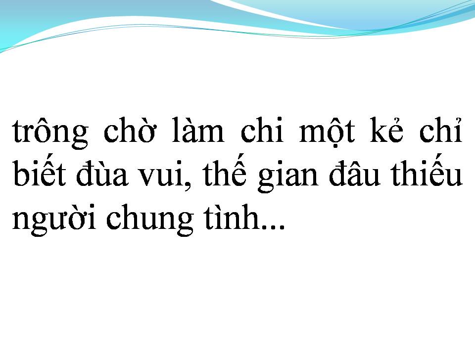 Lời bài hát HAI NGƯỜI CÙNG CẢNH NGỘ
