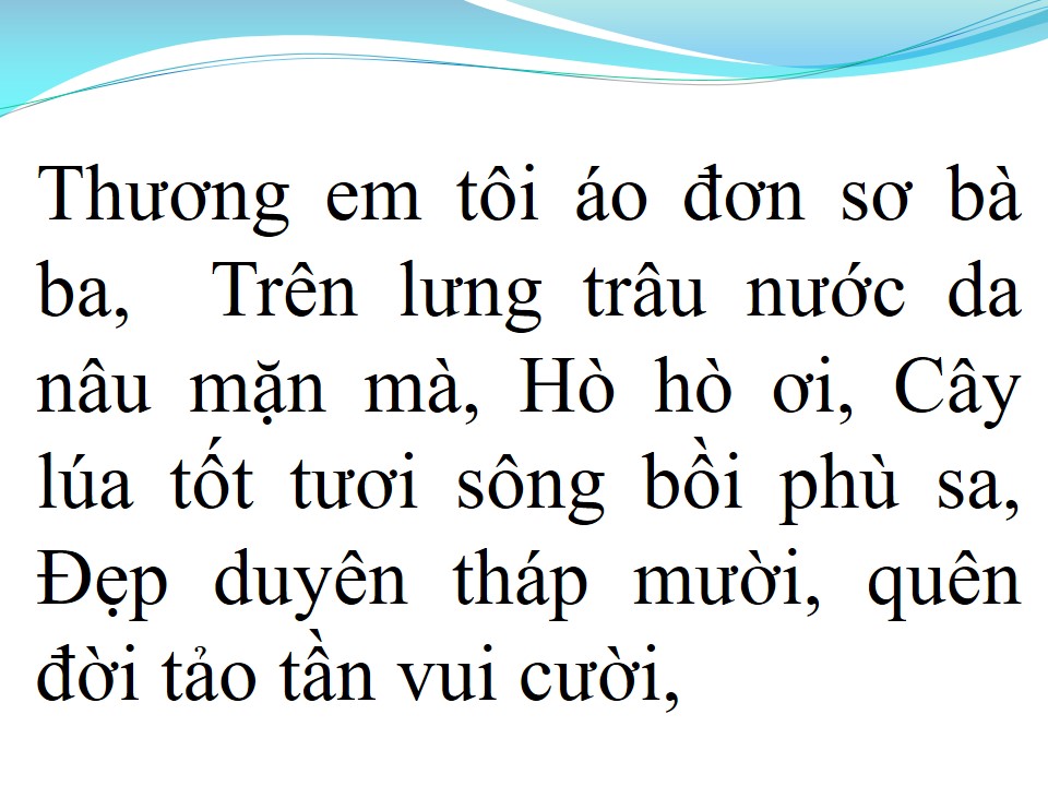 Lời bài hát HÀNH TRÌNH TRÊN ĐẤT PHÙ SA