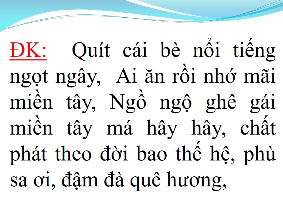 Lời bài hát HÀNH TRÌNH TRÊN ĐẤT PHÙ SA