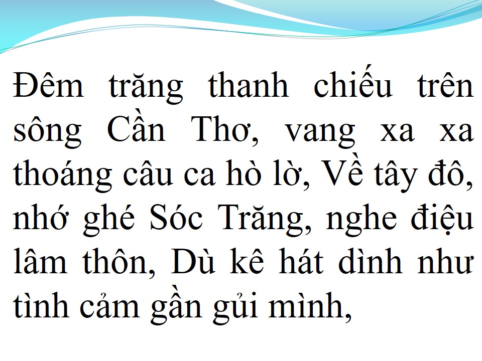 Lời bài hát HÀNH TRÌNH TRÊN ĐẤT PHÙ SA