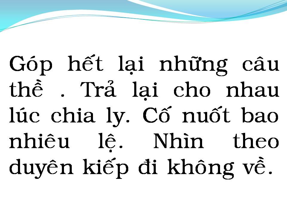 Lời bài hát HAI PHƯƠNG TRỜI CÁCH BIỆT