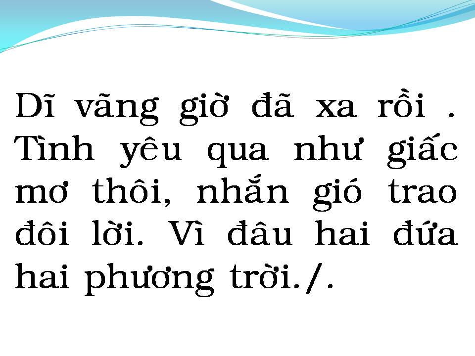 Lời bài hát HAI PHƯƠNG TRỜI CÁCH BIỆT