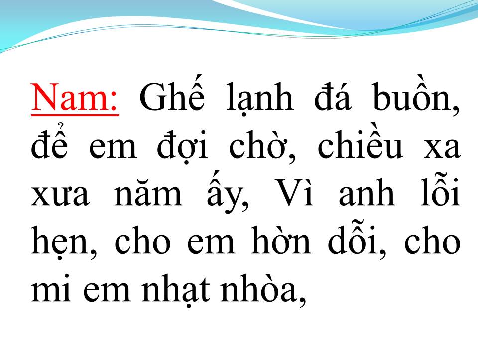 Lời bài hát HÁI HOA RỪNG CHO EM (SONG CA)