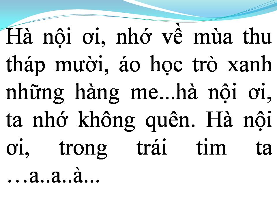 Lời bài hát HÀ NỘI ĐÊM TRỞ GIÓ
