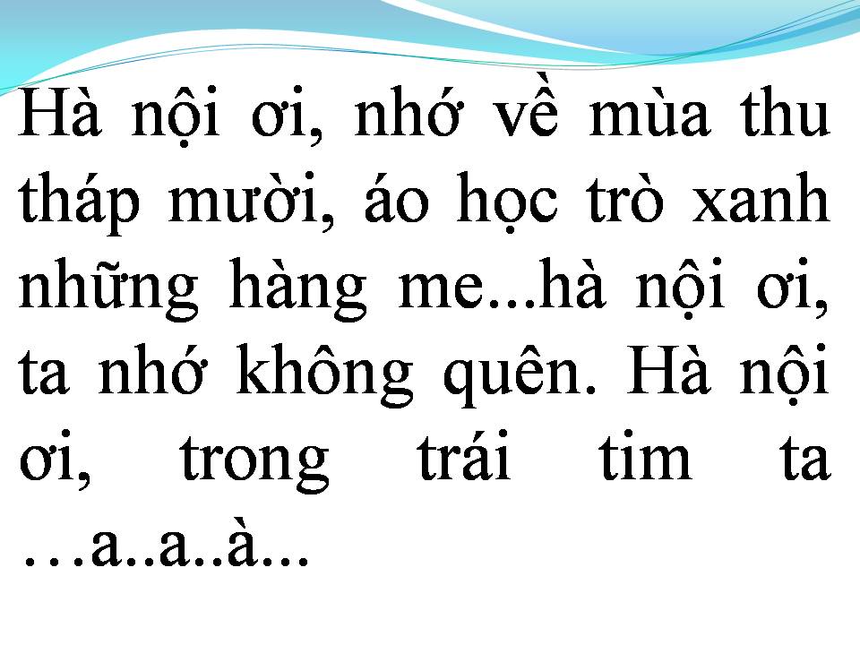 Lời bài hát HÀ NỘI ĐÊM TRỞ GIÓ