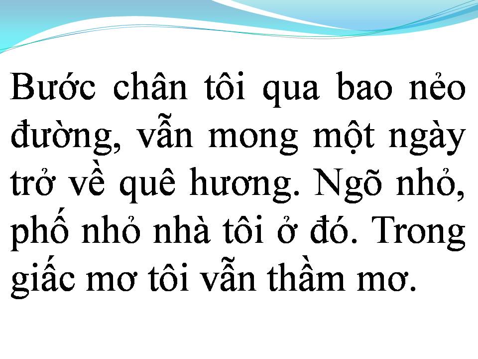 Lời bài hát HÀ NỘI VÀ TÔI