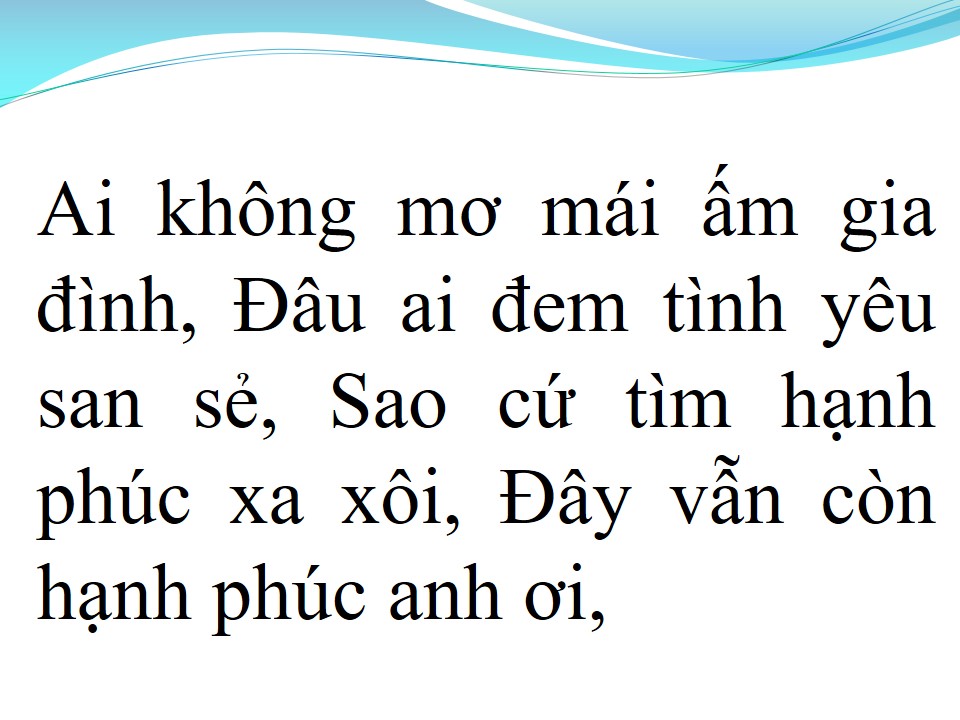 Lời bài hát HẠNH PHÚC QUANH ĐÂY