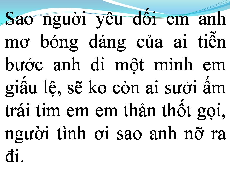 Lời bài hát HẠNH PHÚC CUỐI