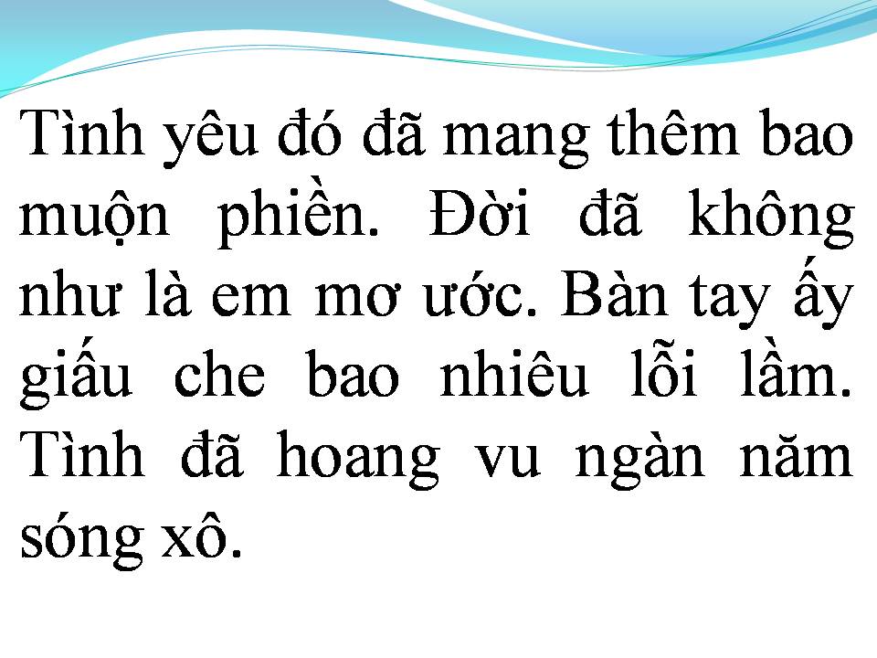 Lời bài hát HẠNH PHÚC MONG MANH