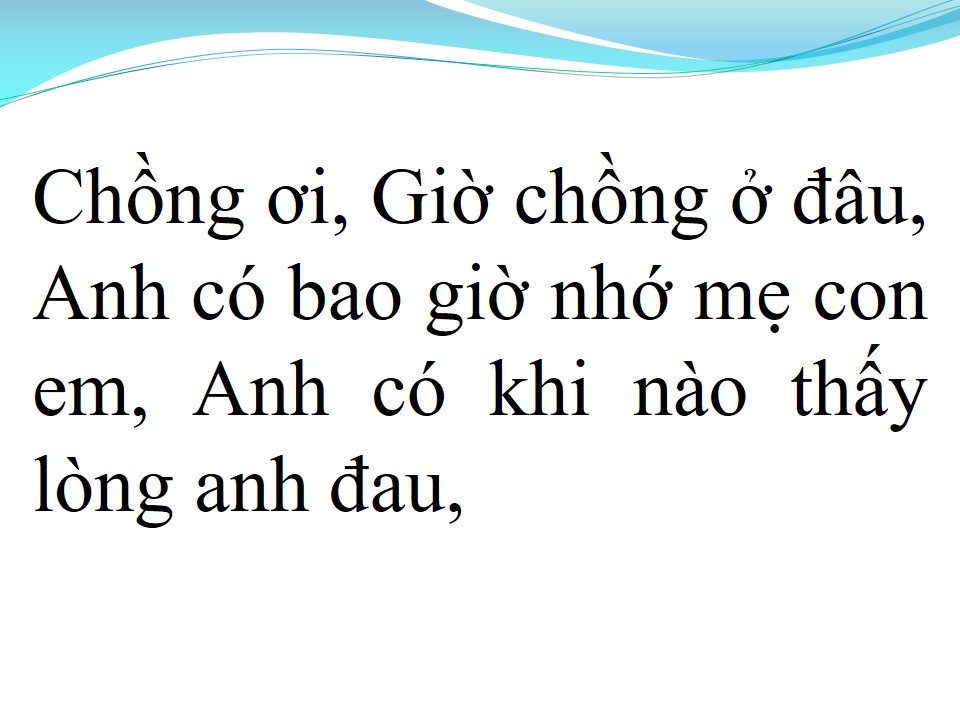 Lời bài hát PHẬN BÈO TRÔI
