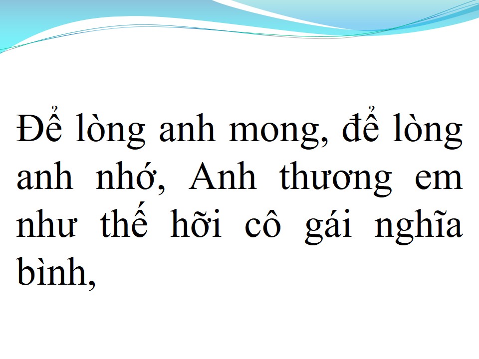 Lời bài hát ĐI TÌM CÂU HÁT LÝ THƯƠNG NHAU