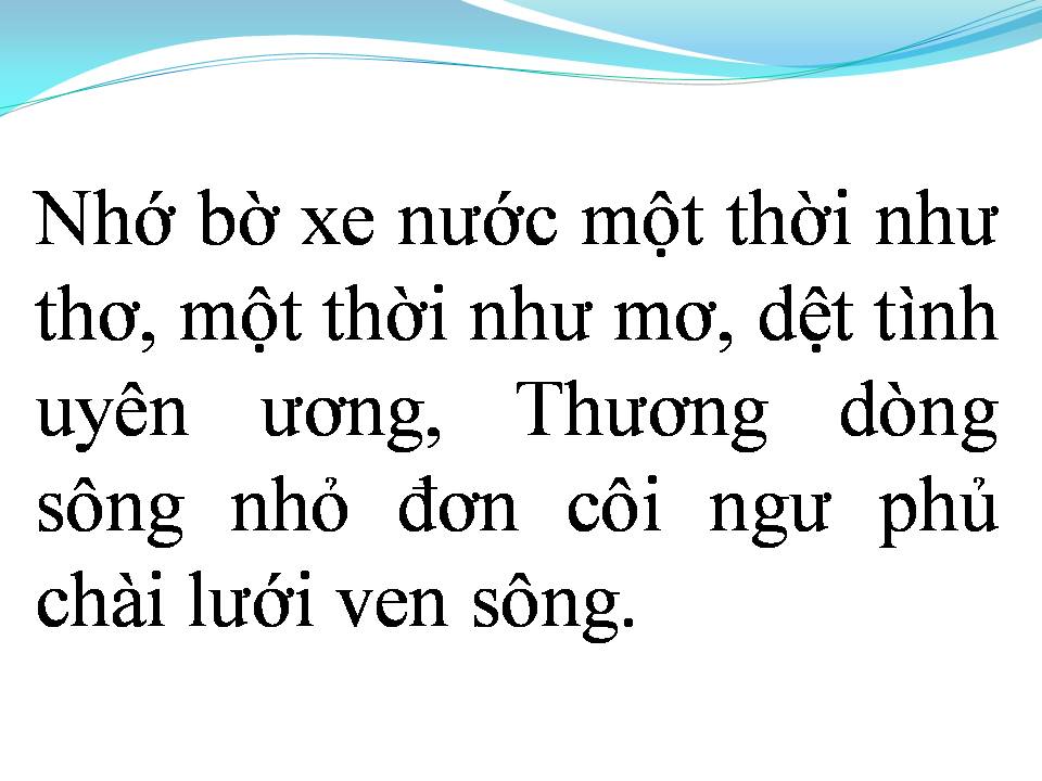 Lời bài hát QUẢNG NGÃI NHỚ THƯƠNG